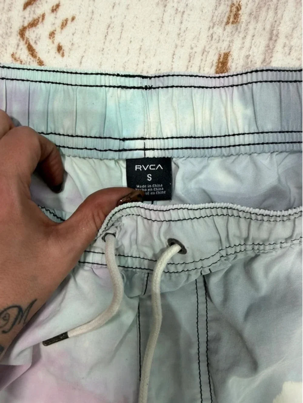 Men’s short bathing suit shorts